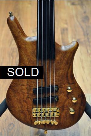 Warwick Thumb Bass B.O. Limited 20 Fretless 5  Warwick Thumb Bass B.O. Limited 20 Fretless 5